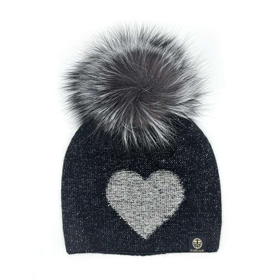 Pom Pom Toque-Black