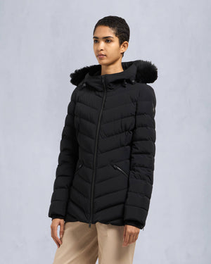 Roselawn 5 Black w black shearling