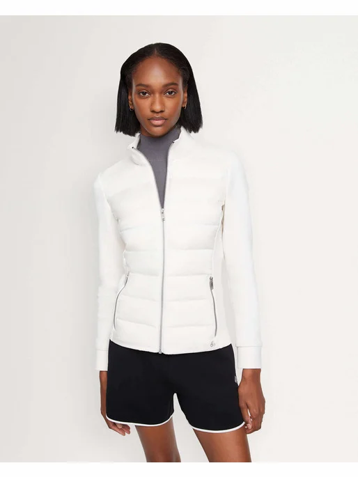 Naomi Hybrid Jacket- Plaster