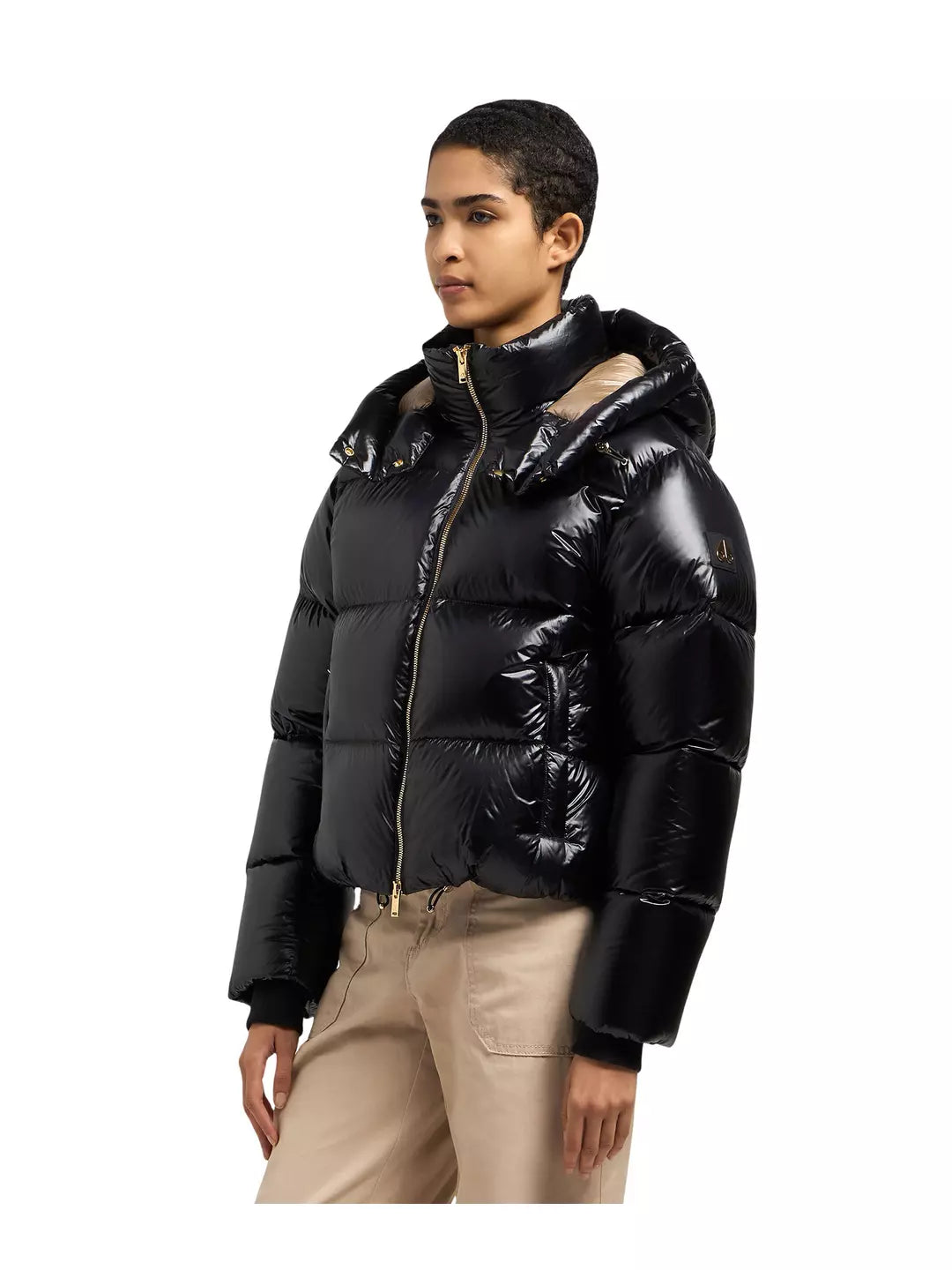 Moonstone Gold Jacket Black