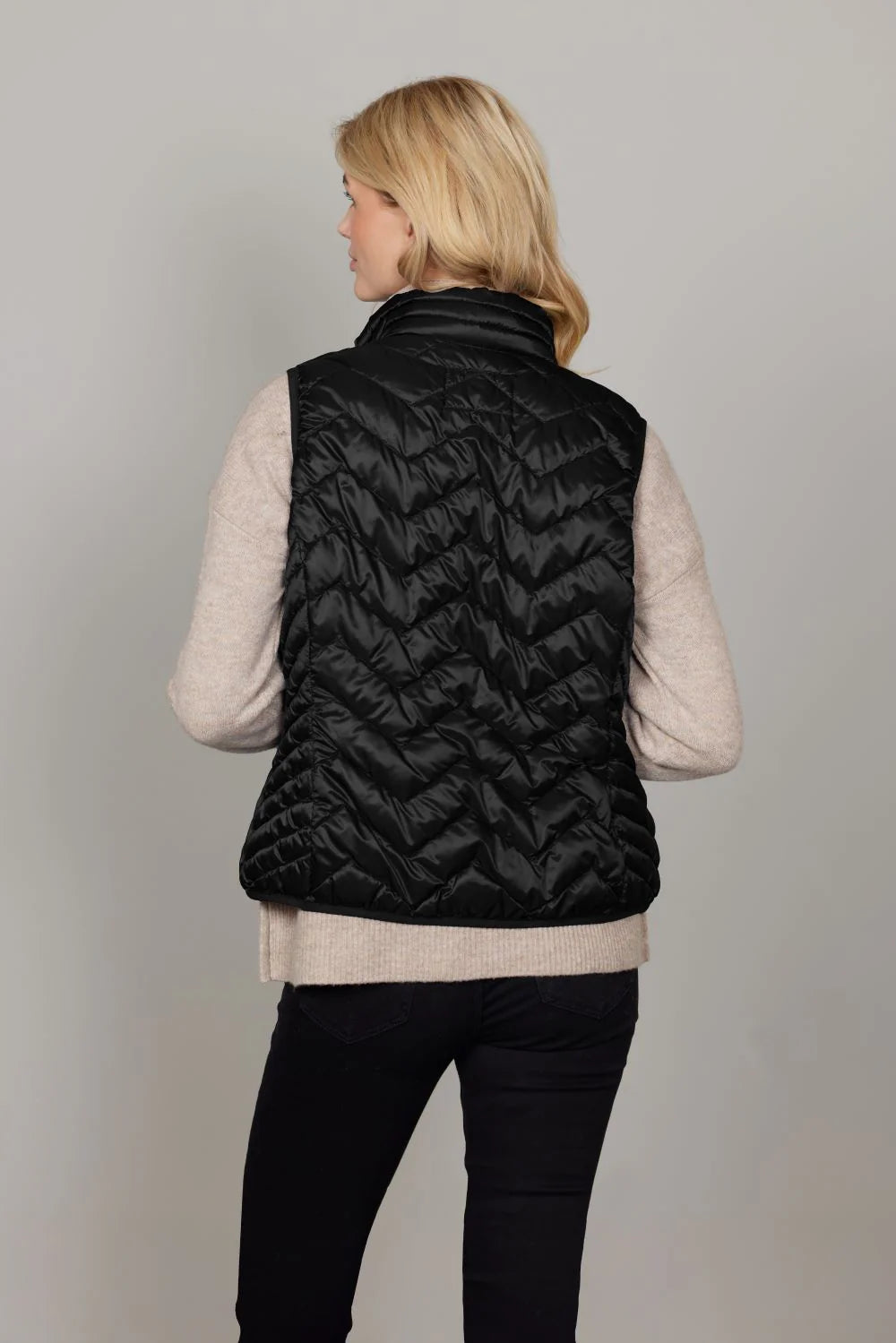Louise vest- Black