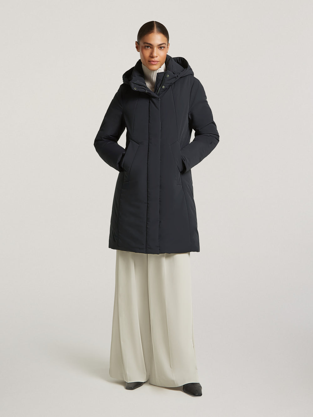 Alexandra coat-Midnight blue