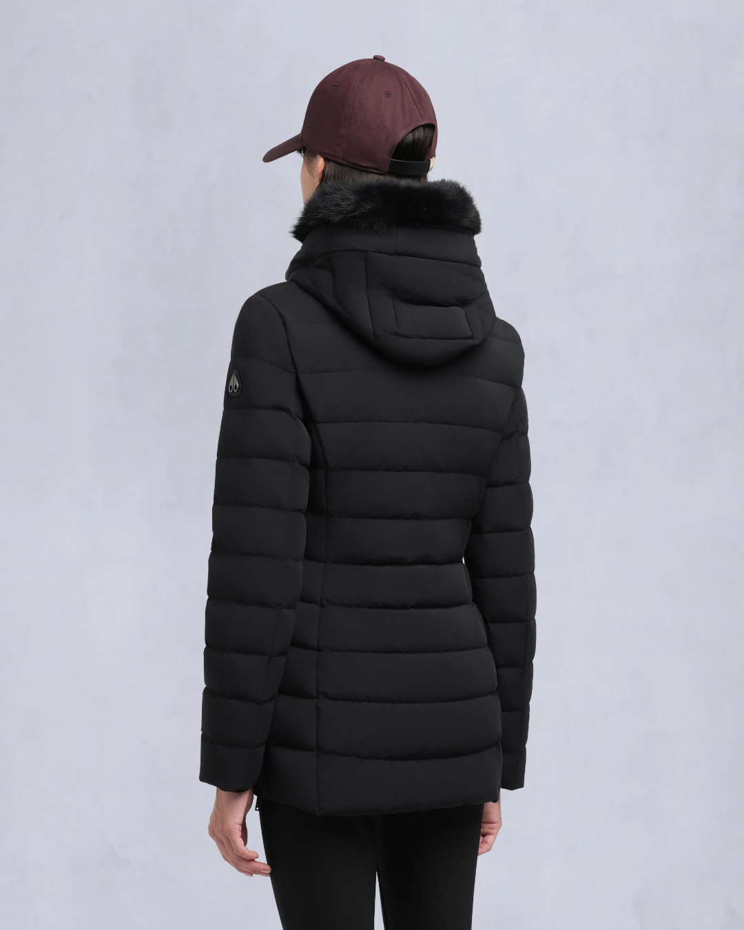 Roselawn 5 Black w black shearling