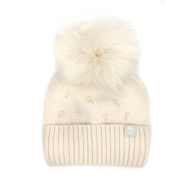 Pom Pom Toque- Vanilla
