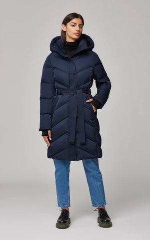 Shawl collar 2025 down coat