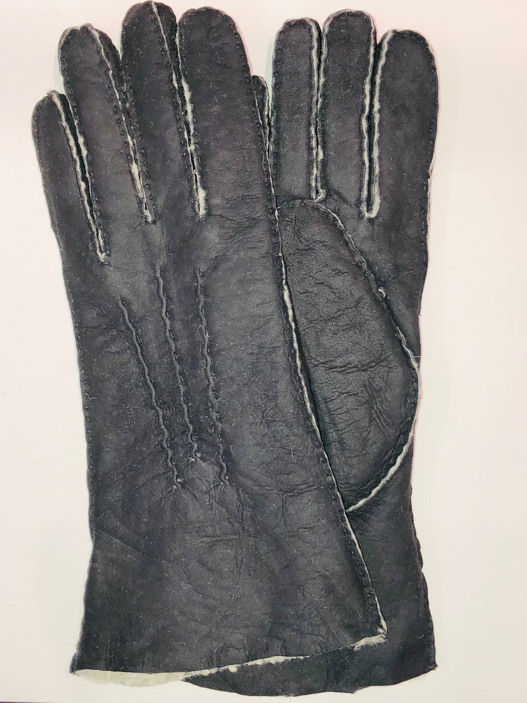 Nichols Shearling Gloves- Black