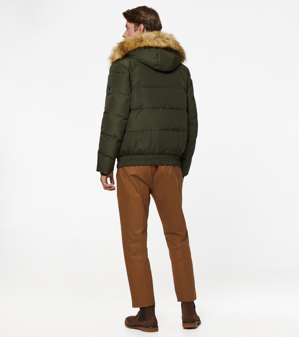 Umbra Down Bomber Jacket Forest Janan Boutique