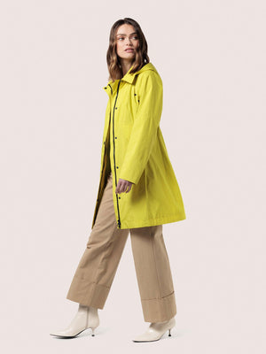TECHNICAL LIGHTWEIGHT TRENCH - ACID YELLOW