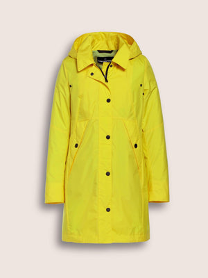 TECHNICAL LIGHTWEIGHT TRENCH - ACID YELLOW
