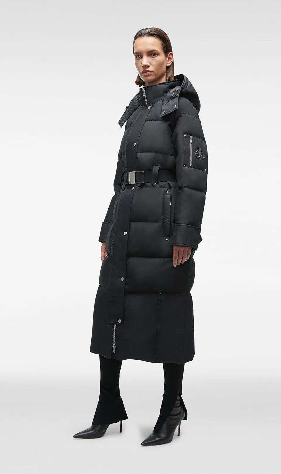 CLOUD LONG PARKA- Black