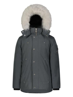 UNISEX PARKA GRANITE W NATURAL FUR